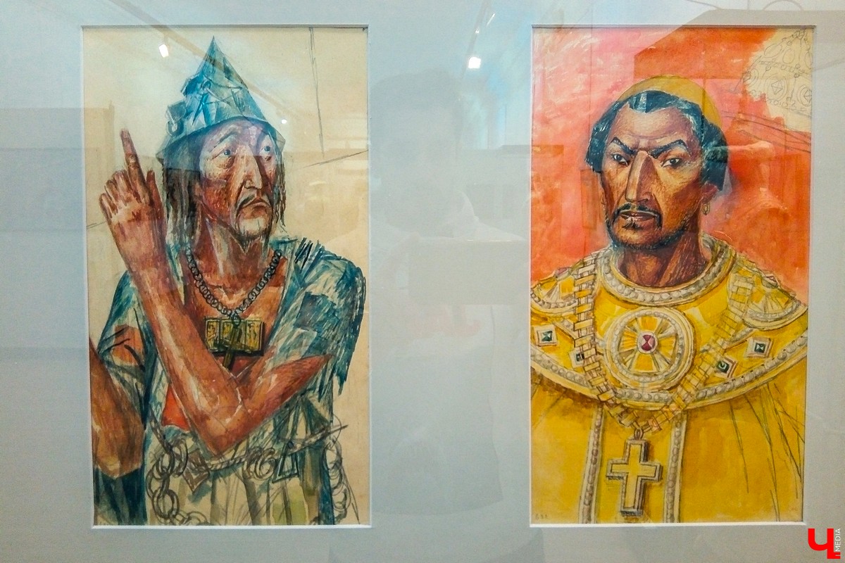 Петербургские музейщики показали в музее “Палаты” подлинные эскизы костюмов и декораций для театров, сделанные художниками 19 века