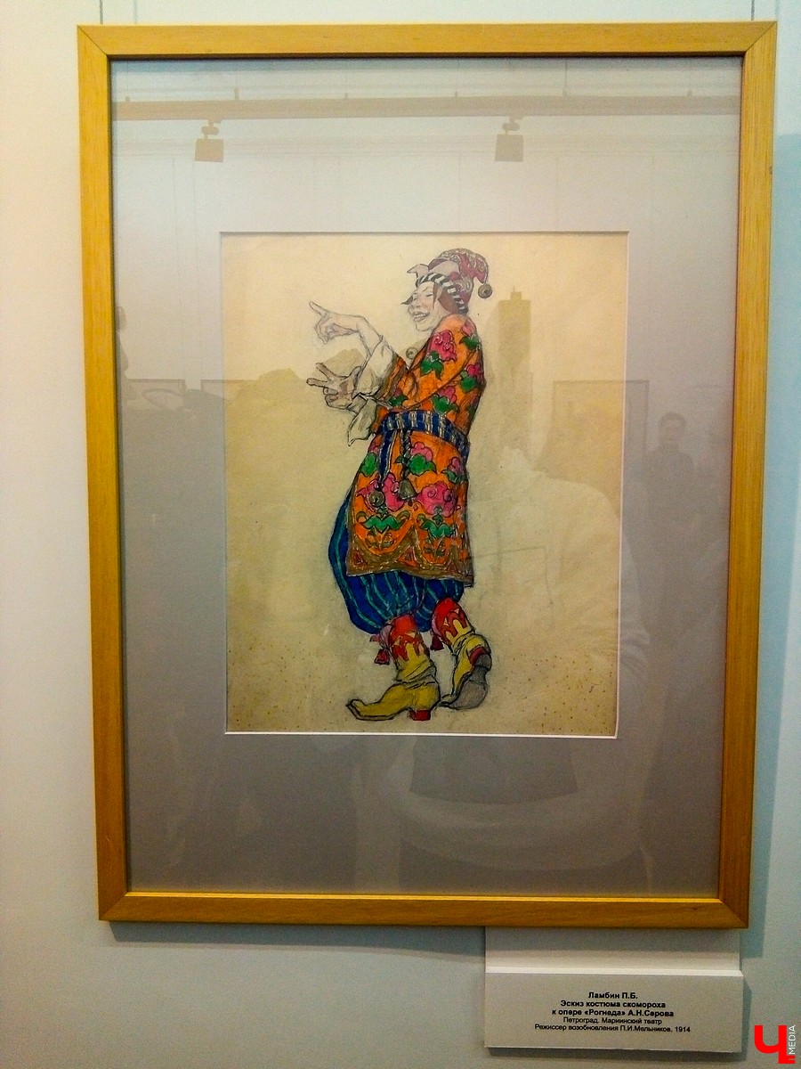 Петербургские музейщики показали в музее “Палаты” подлинные эскизы костюмов и декораций для театров, сделанные художниками 19 века