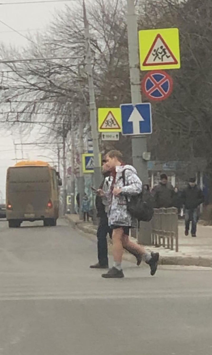 Владимирцы зимой ходят по улице в летней одежде