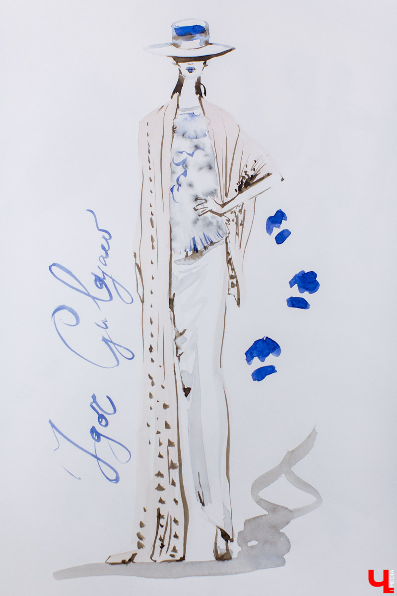 Владимирский иллюстратор Татьяна Маклашина рассказала о своём участии в Неделе моды в Москве