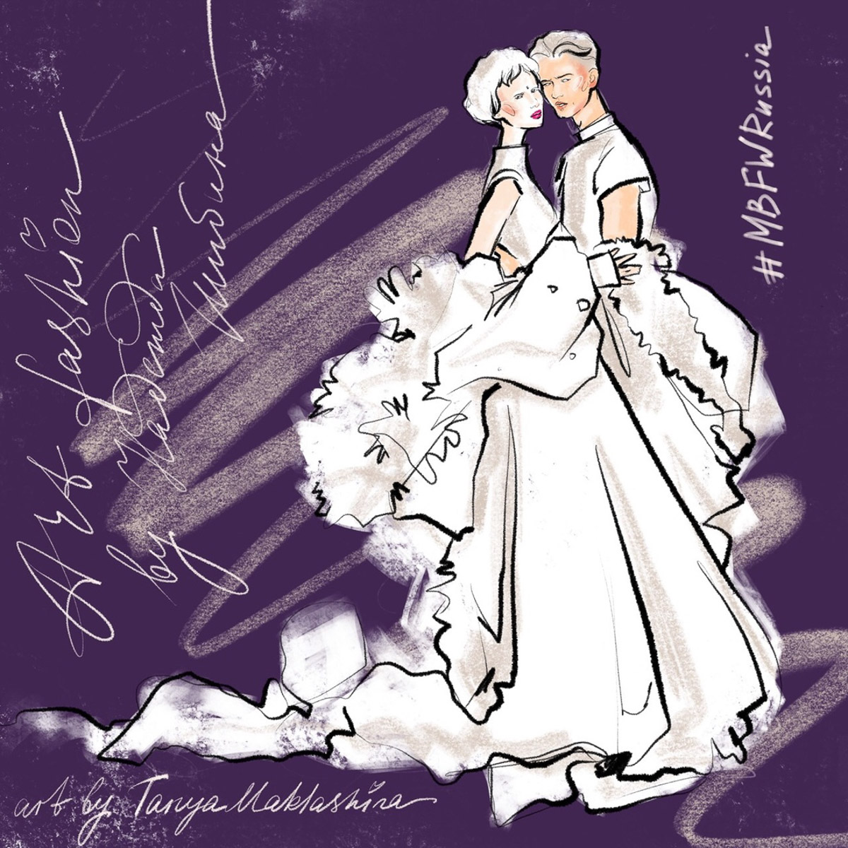 Владимирский иллюстратор Татьяна Маклашина рассказала о своём участии в Неделе моды в Москве