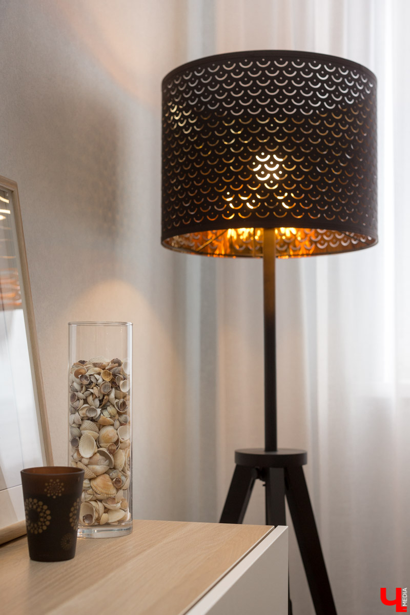 Дизайн интерьера в однокомнатной квартире по проекту Марии Мухаевой