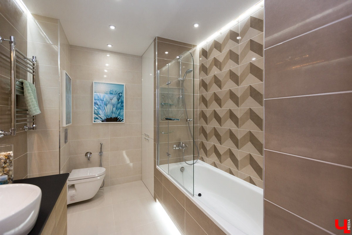 Дизайн интерьера в однокомнатной квартире по проекту Марии Мухаевой