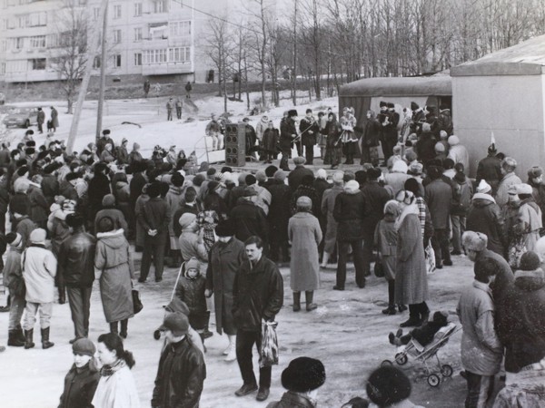 Новогодние праздники в парке “Дружба” во Владимире