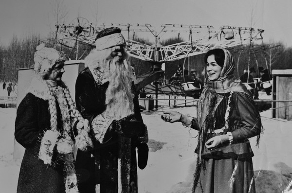 Новогодние праздники в парке “Дружба” во Владимире