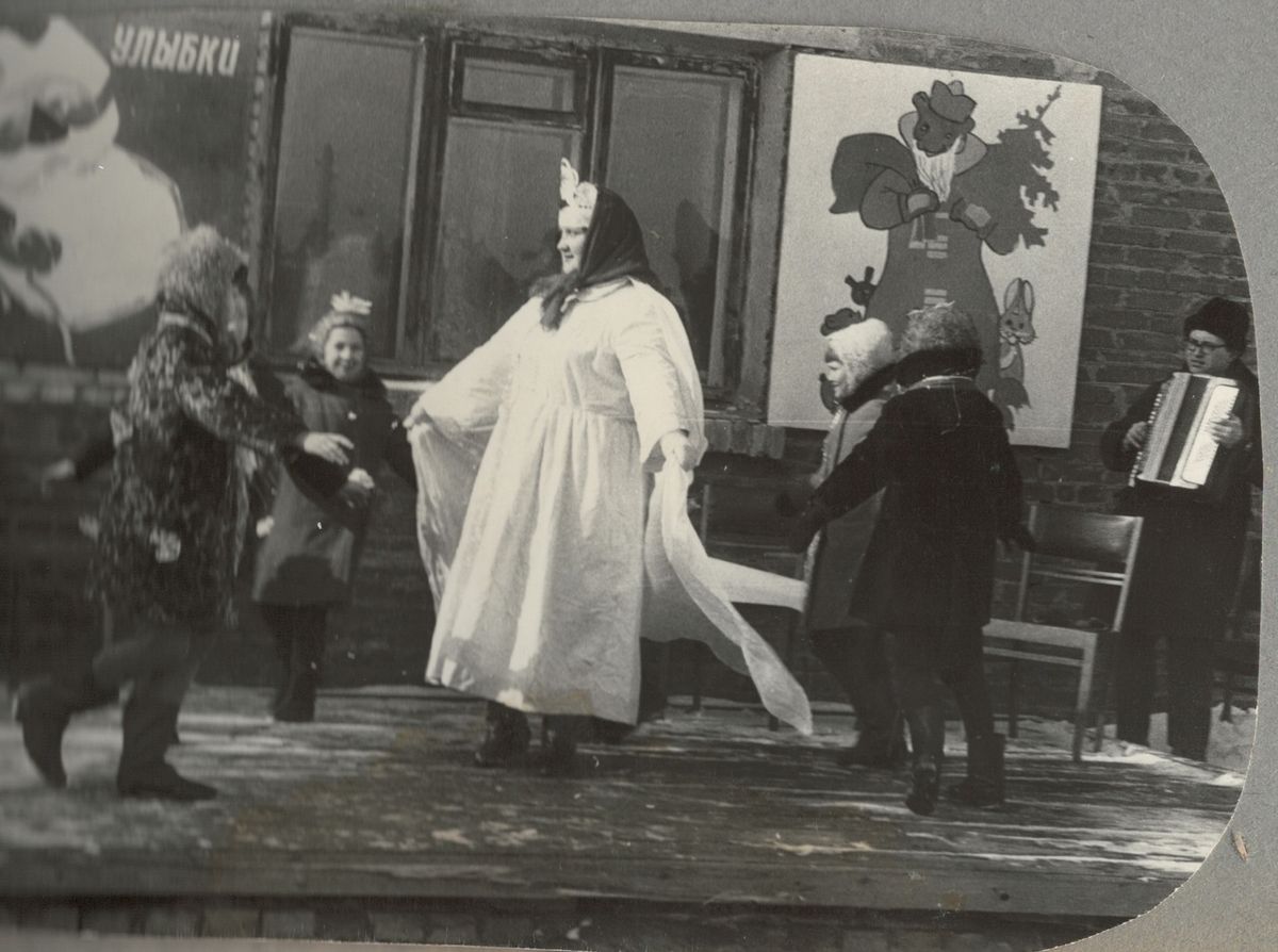 Новый год в парке “Загородный” во Владимире в 1974 г.