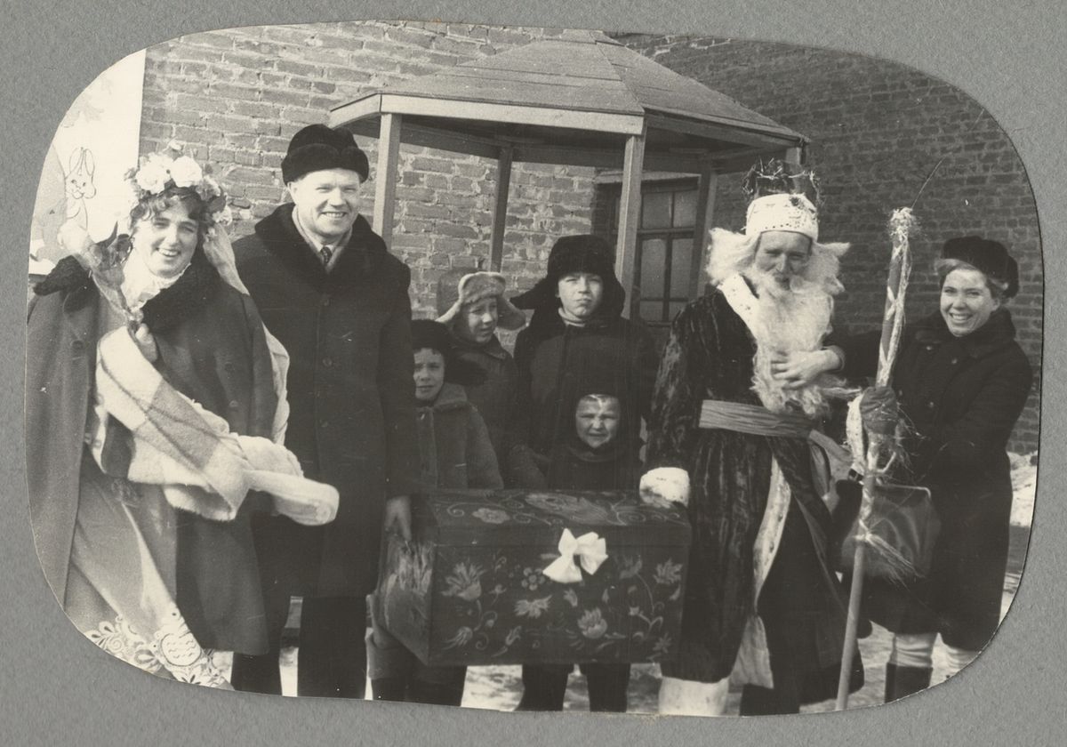 Новый год в парке “Загородный” во Владимире в 1974 г.