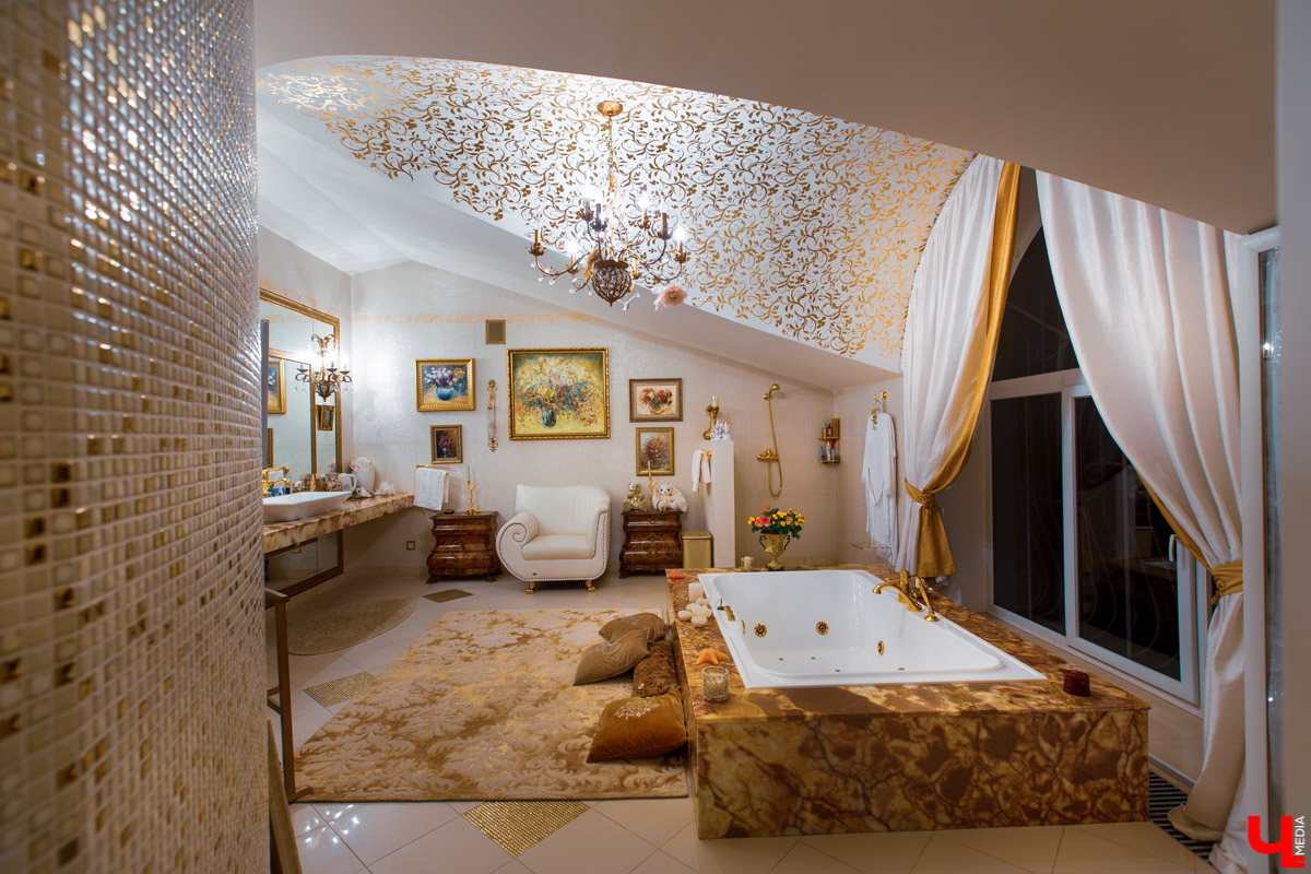 Экскурсия по роскошному трехэтажному дому во Владимире