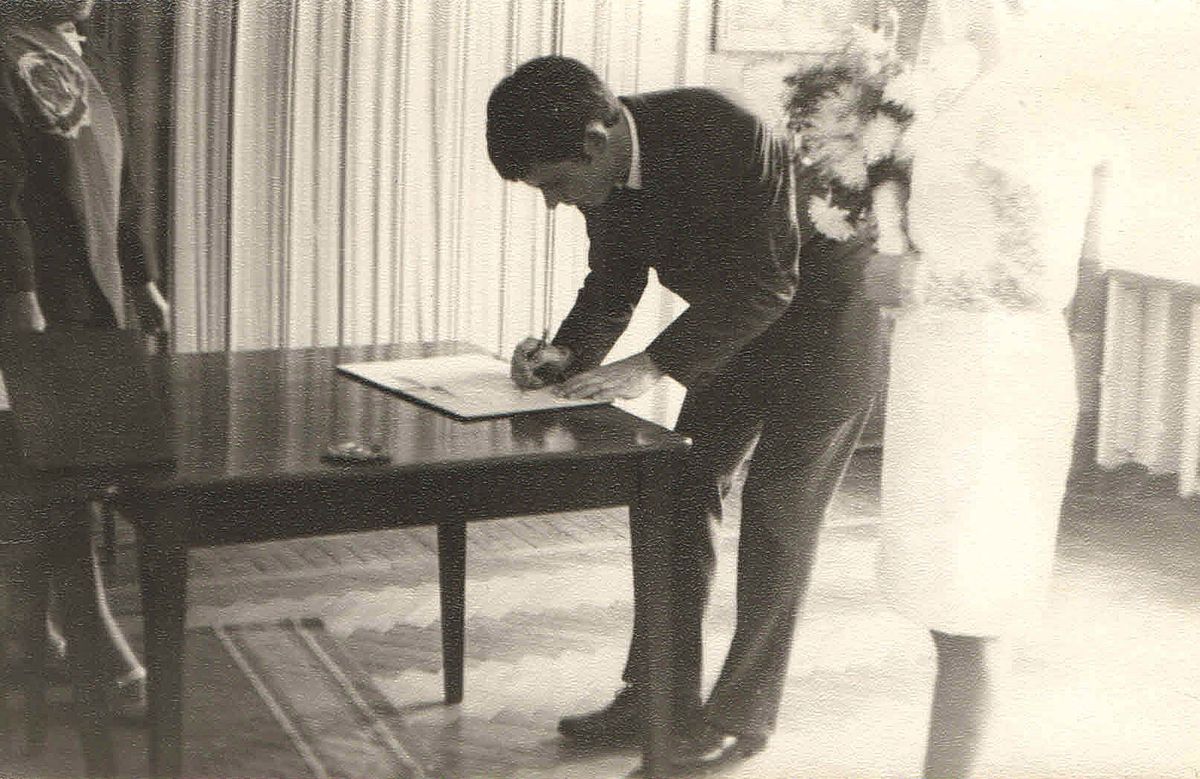 Свадьба в СССР во Владимире