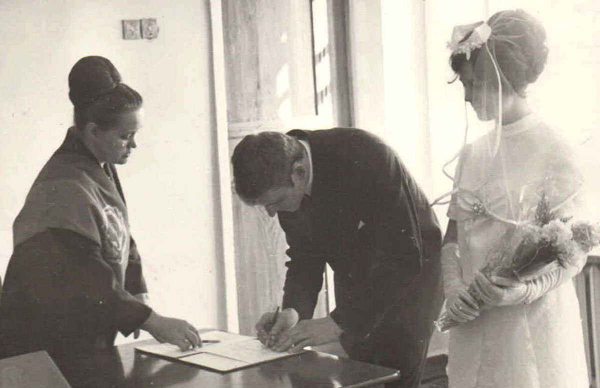 Свадьба в СССР во Владимире