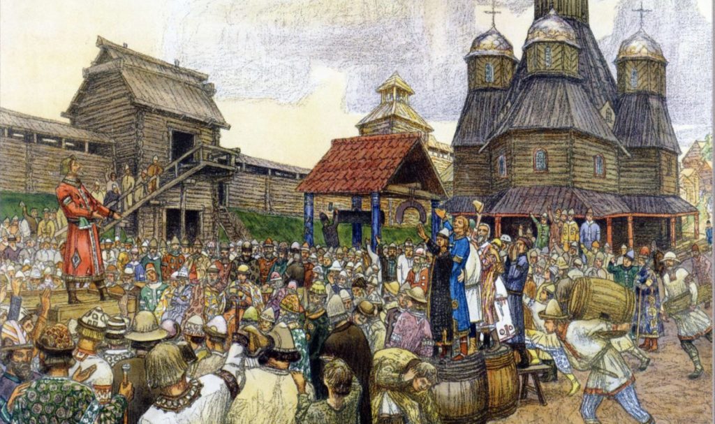 В 12 веке происходит крутой поворот в истории Руси. Новым центром становится город Владимир. Как это произошло? Давайте разберемся!