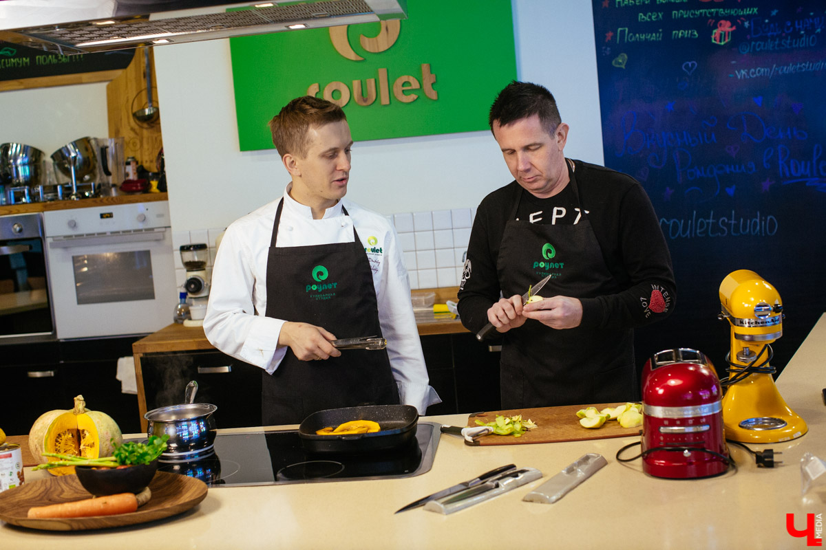 DJ Koks, перешедший на функциональное питание, оценил стейк из тыквы от мастер-шефа кулинарной студии Roulet