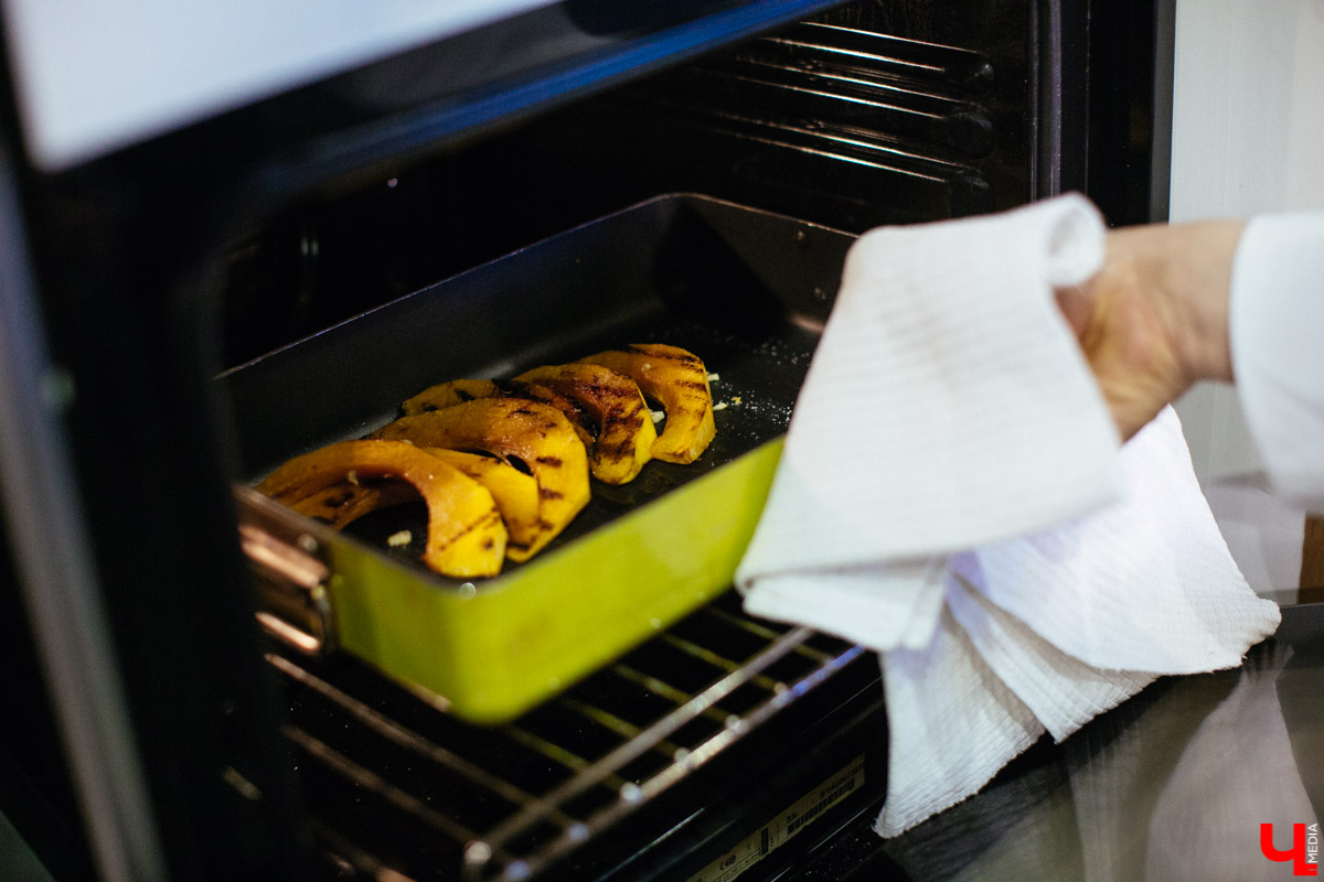 DJ Koks, перешедший на функциональное питание, оценил стейк из тыквы от мастер-шефа кулинарной студии Roulet