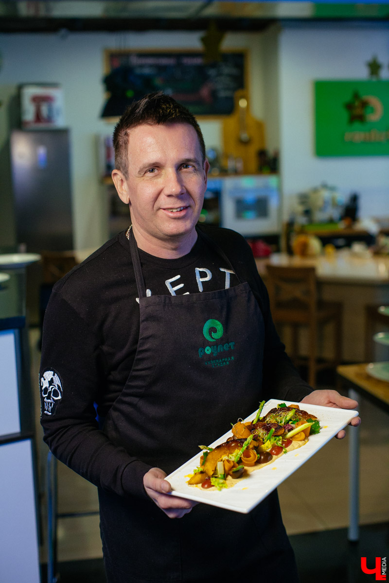 DJ Koks, перешедший на функциональное питание, оценил стейк из тыквы от мастер-шефа кулинарной студии Roulet