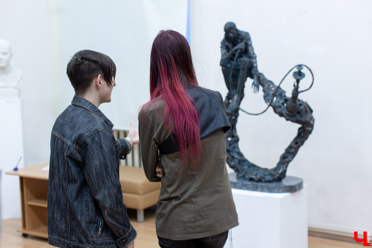 Персональная выставка скульптора Ильи Шанина открылась в Центре ИЗО во Владимире