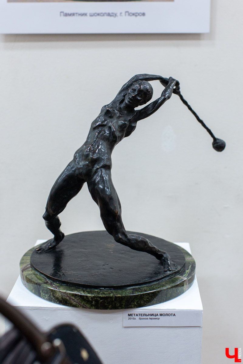 Персональная выставка скульптора Ильи Шанина открылась в Центре ИЗО во Владимире