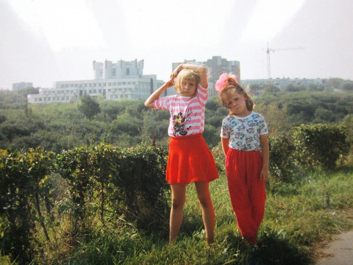 1996 г, около ДТЮ только начали строительство домов по ул. Мира