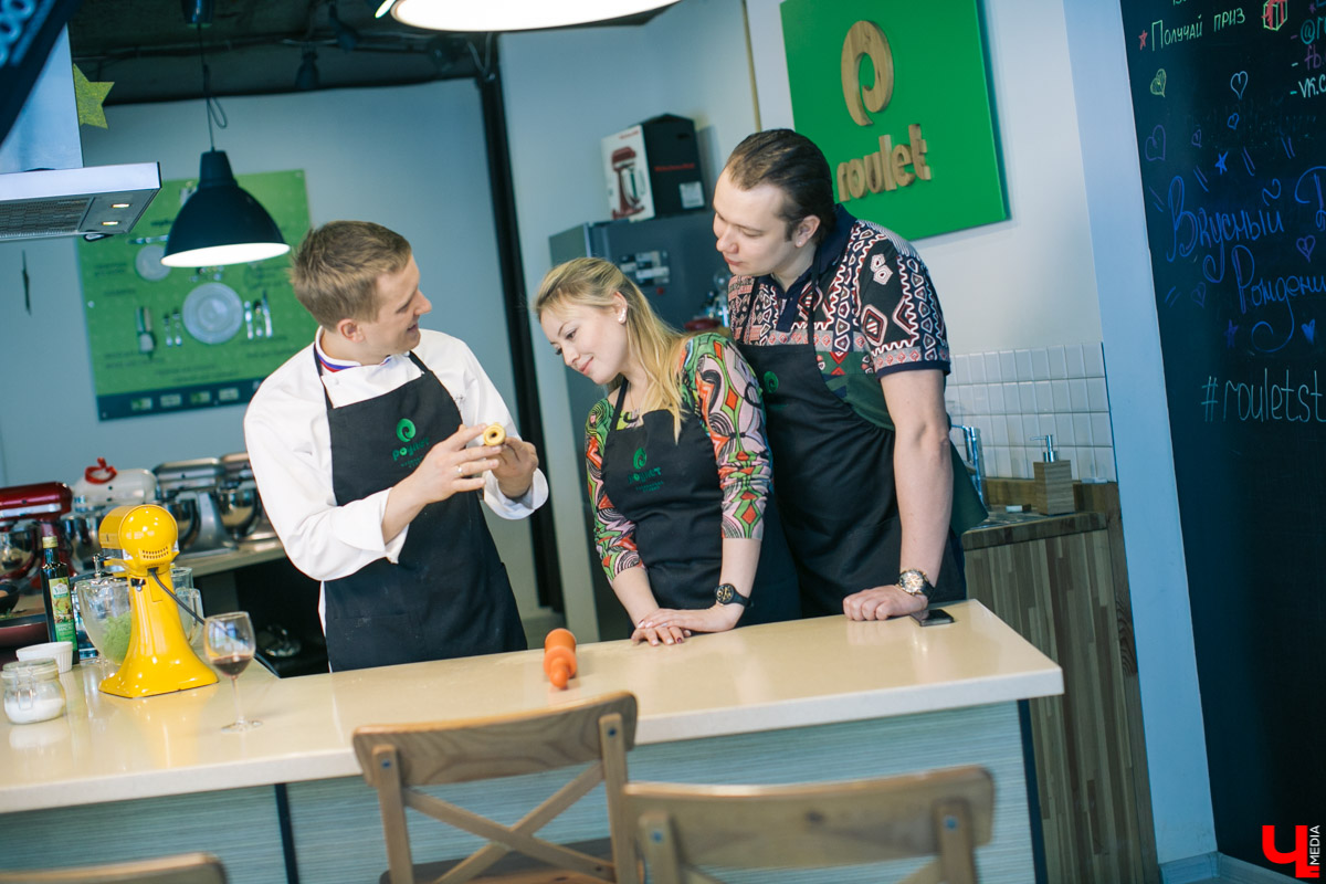 В кулинарном проект “Ключ-Медиа” оперный певец с мировой известностью Василий Хорошев понял, что может быть полезен на кухне своей жене Анастасии