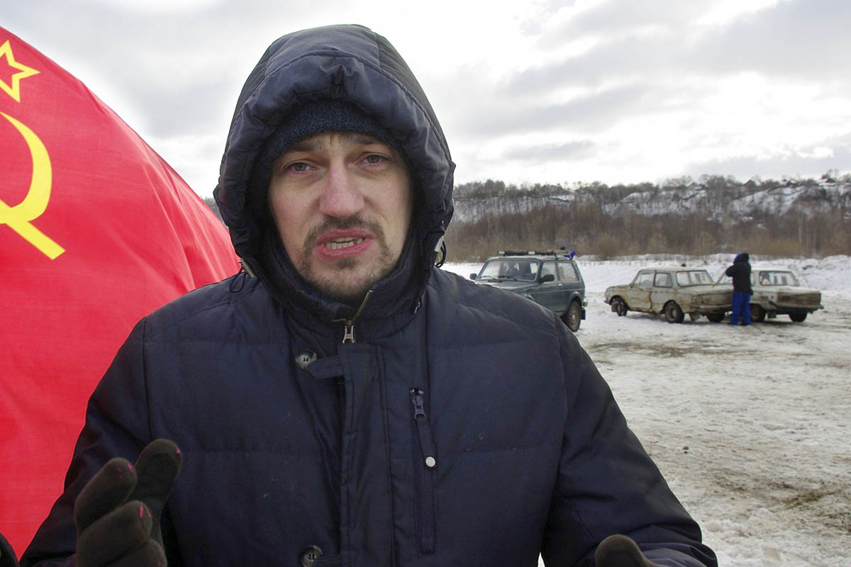 Московский участник соревнований Василий Тюфтеев