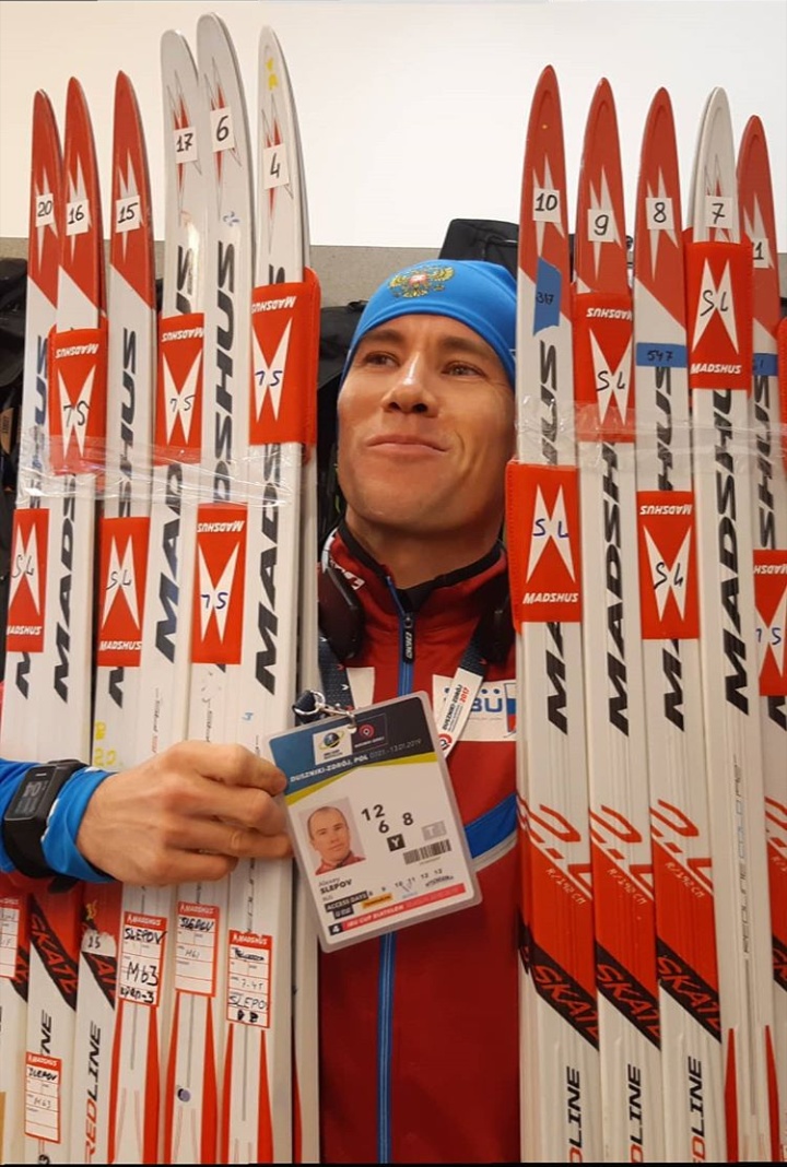 Владимирский биатлонист Алексей Слепов