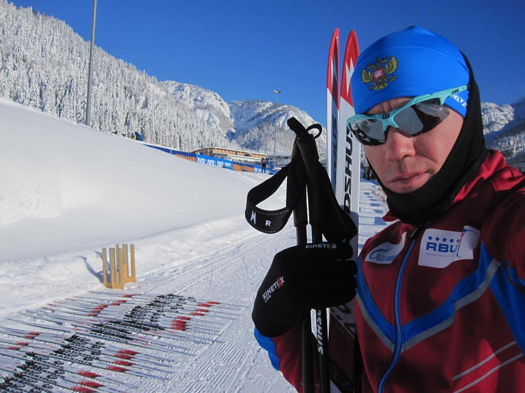 Владимирский биатлонист Алексей Слепов