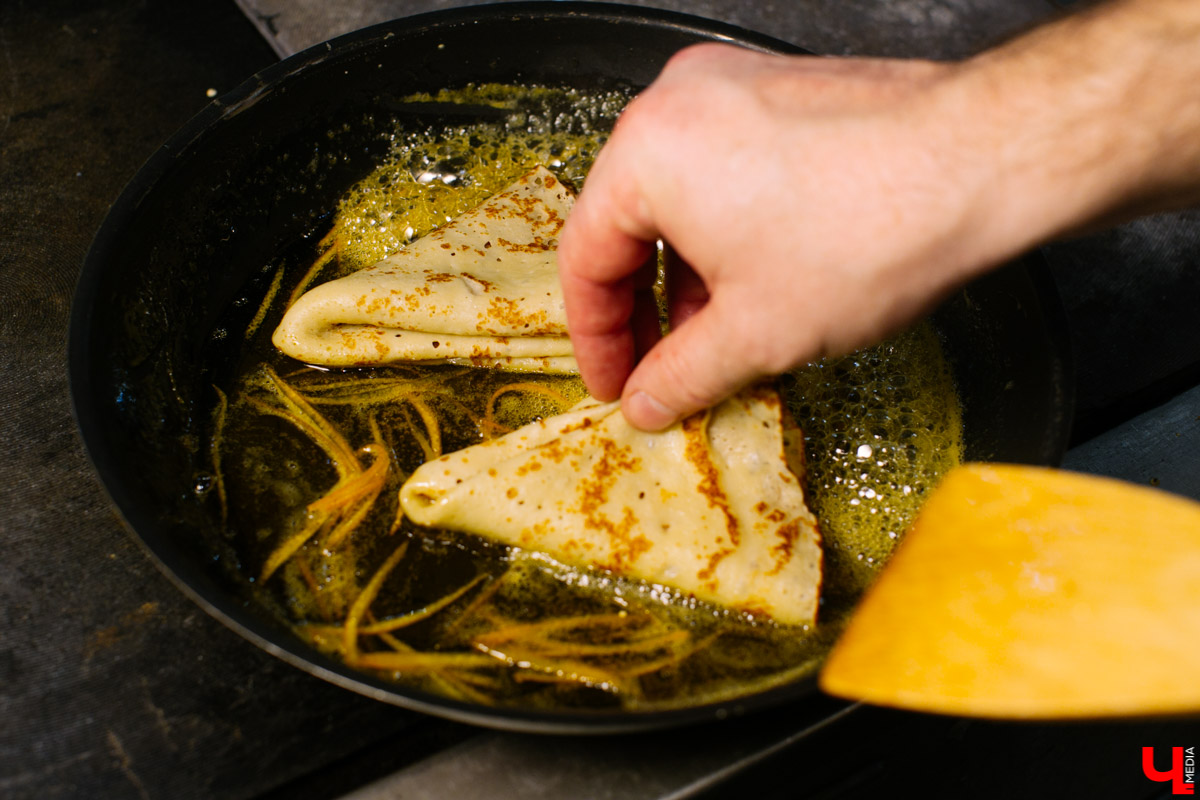 Рецепт фруктовых французских блинов к Масленице от шеф-повара ресторана