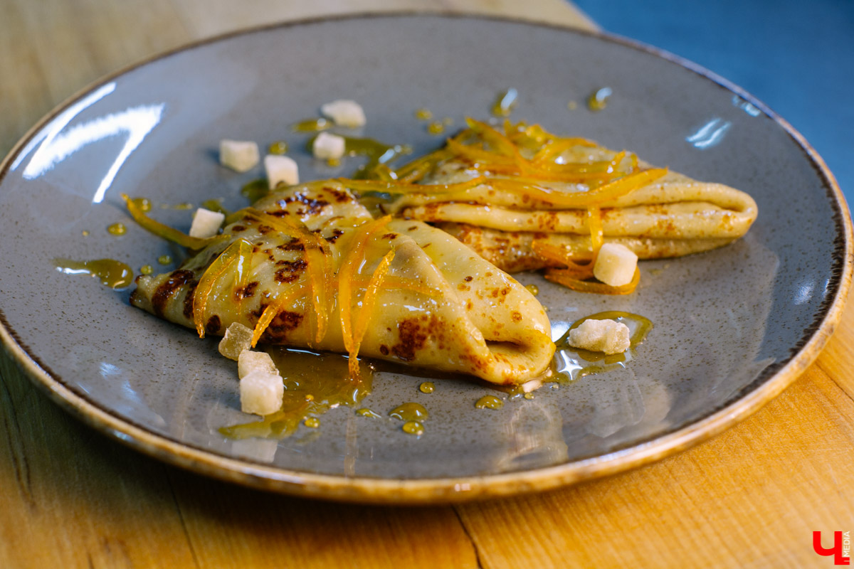 Рецепт фруктовых французских блинов к Масленице от шеф-повара ресторана