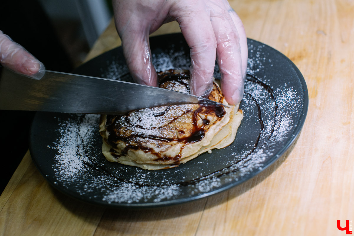 Рецепт оладушек с шоколадом к Масленице от шеф-повара ресторана