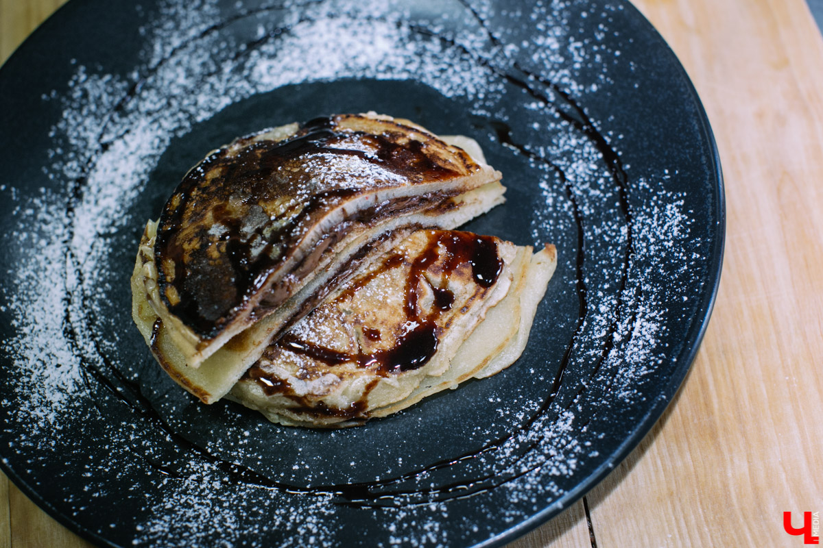 Рецепт оладушек с шоколадом к Масленице от шеф-повара ресторана