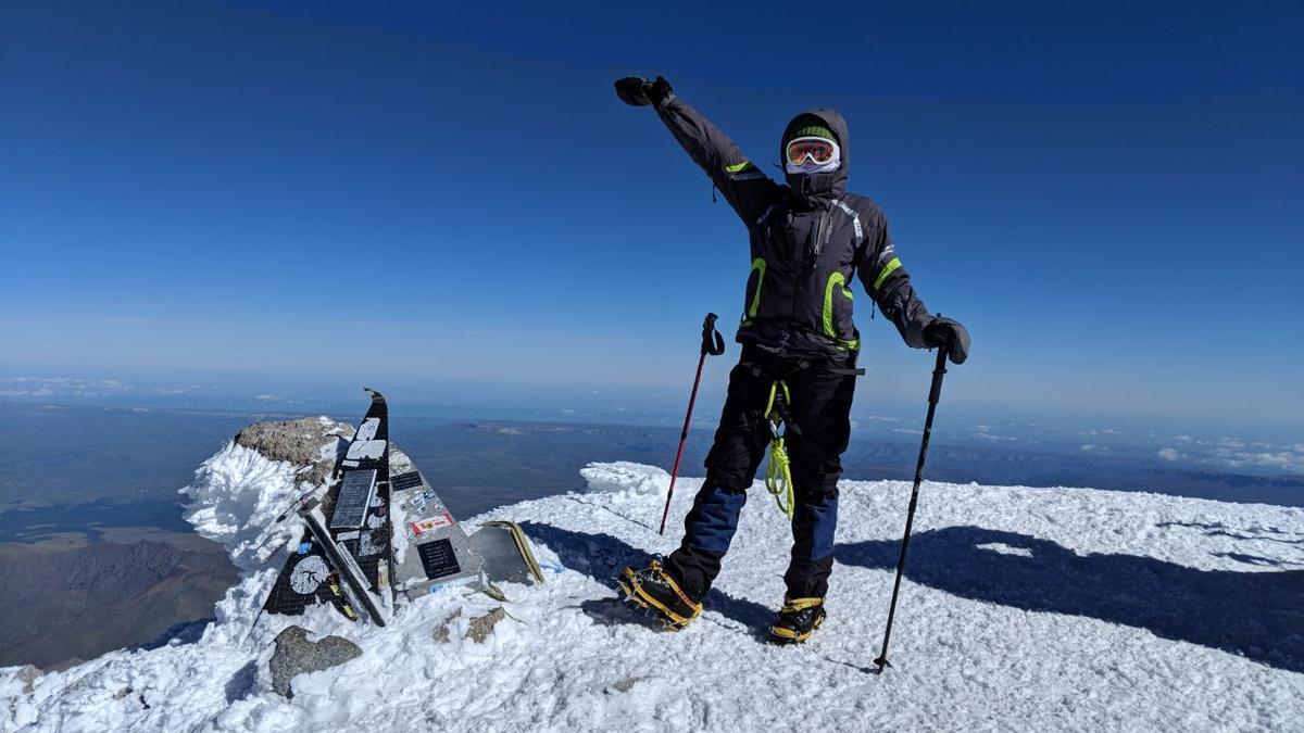 Марта Харитонова, горный туризм