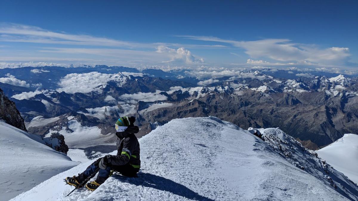 Марта Харитонова, горный туризм