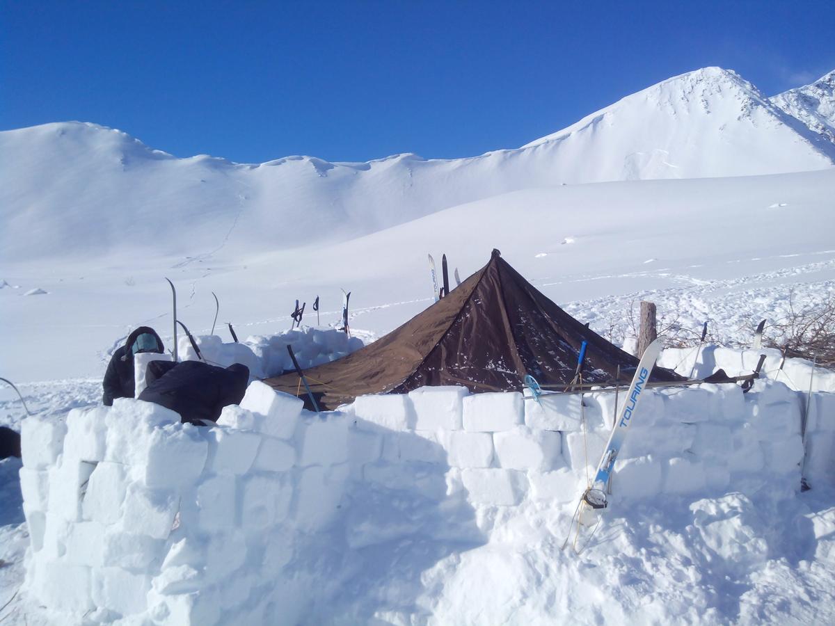 Зимний поход по приполярному Уралу