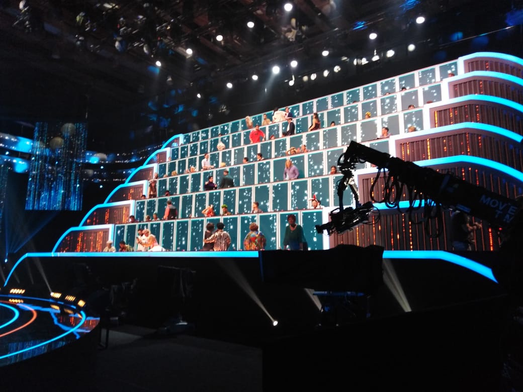 Съемки шоу “Ну-ка, все вместе” на телеканале “Россия”