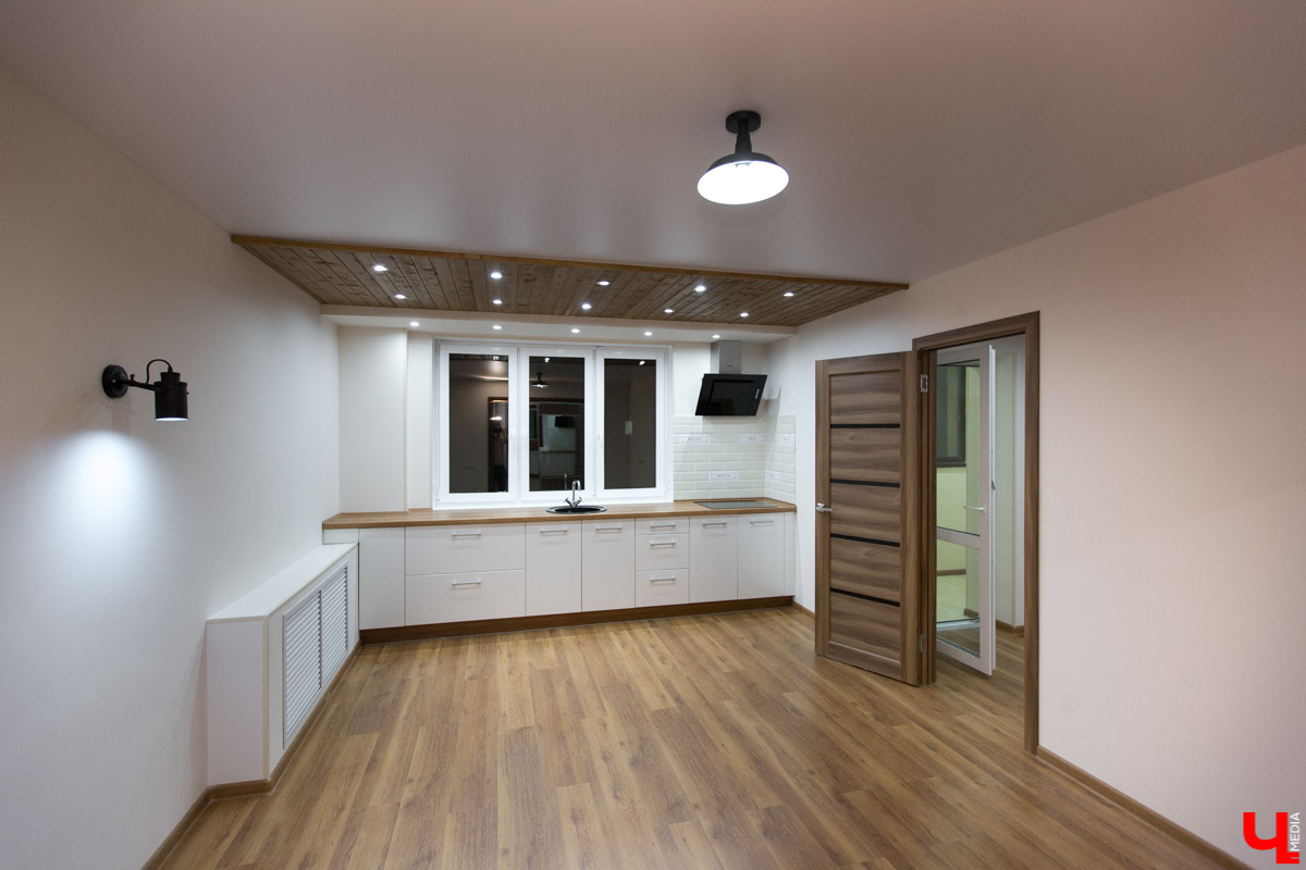 Проект “Ключ-Медиа” “Ремонт за 300” вдохновил владимирцев на отделку своих жилплощадей в стиле эко-лофт. Об этом в интервью нам поведала дизайнер Кристина Шабаршина