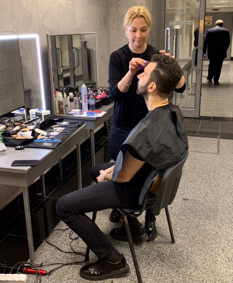 Гримерка в Государственном Кремлевском Дворце