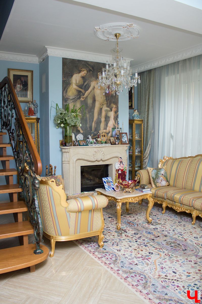 Интерьер дома писательницы Татьяны Поляковой