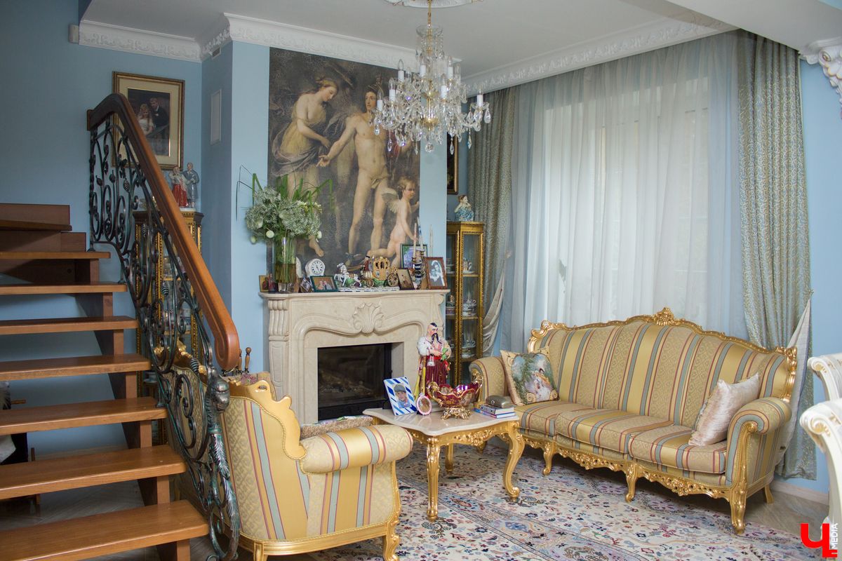 Интерьер дома писательницы Татьяны Поляковой