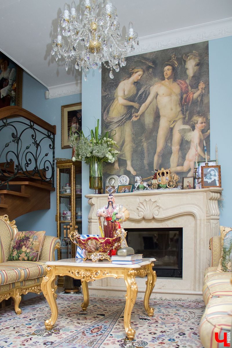 Интерьер дома писательницы Татьяны Поляковой