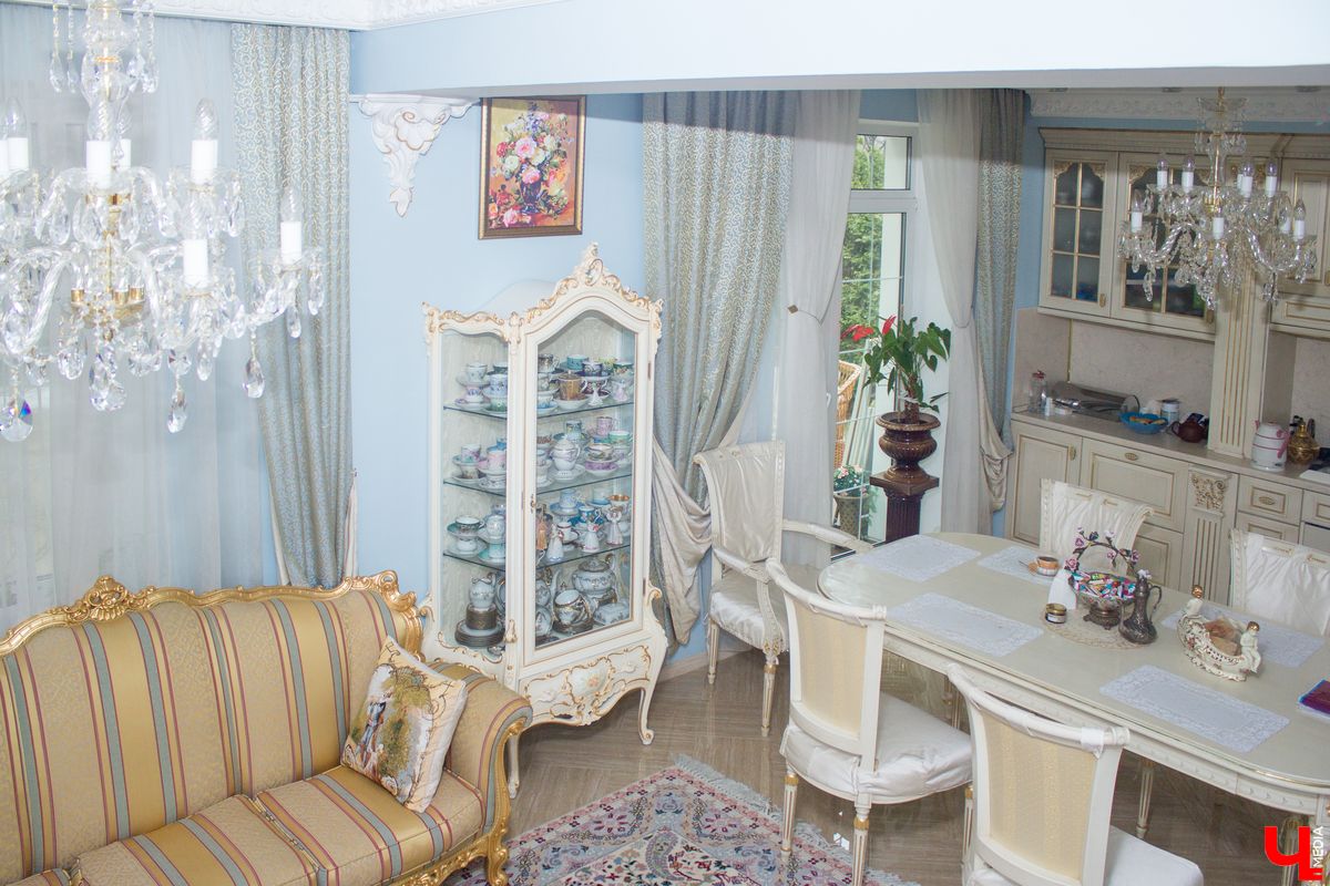 Интерьер дома писательницы Татьяны Поляковой