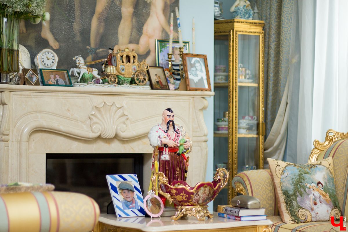 Интерьер дома писательницы Татьяны Поляковой