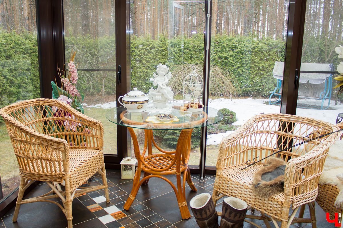 Интерьер дома писательницы Татьяны Поляковой