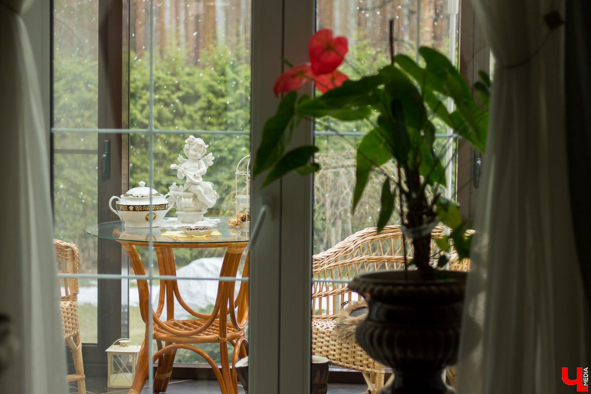 Интерьер дома писательницы Татьяны Поляковой