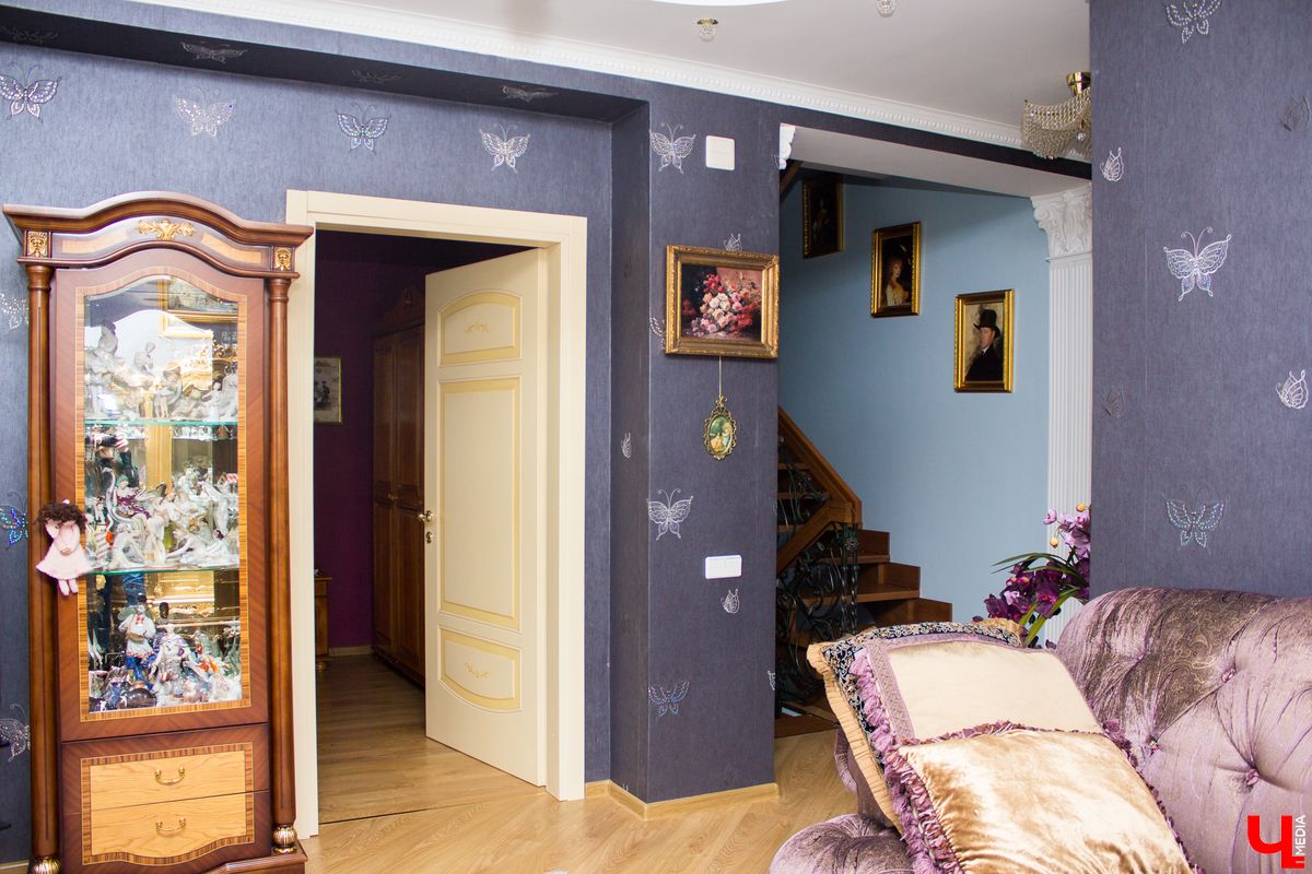 Интерьер дома писательницы Татьяны Поляковой