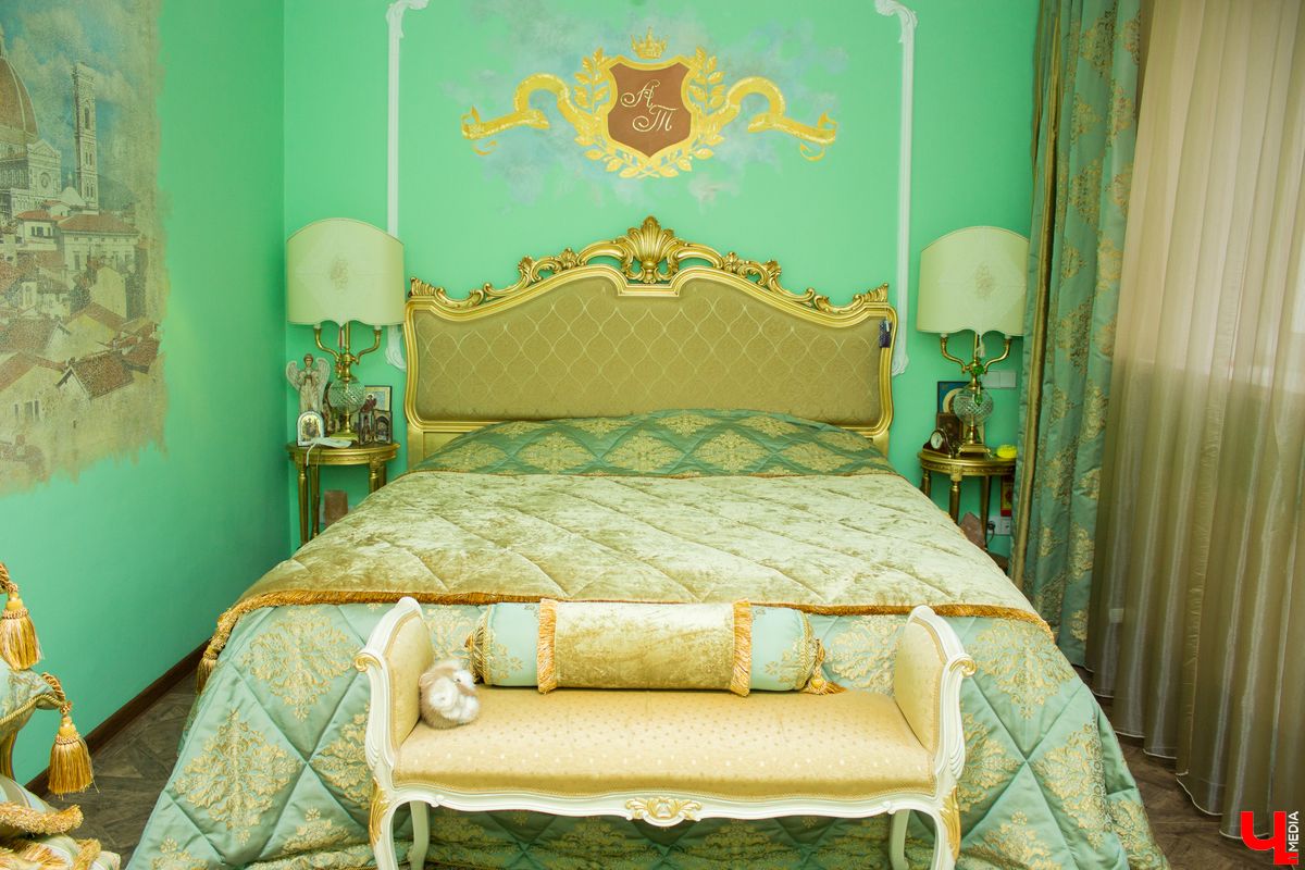 Интерьер дома писательницы Татьяны Поляковой