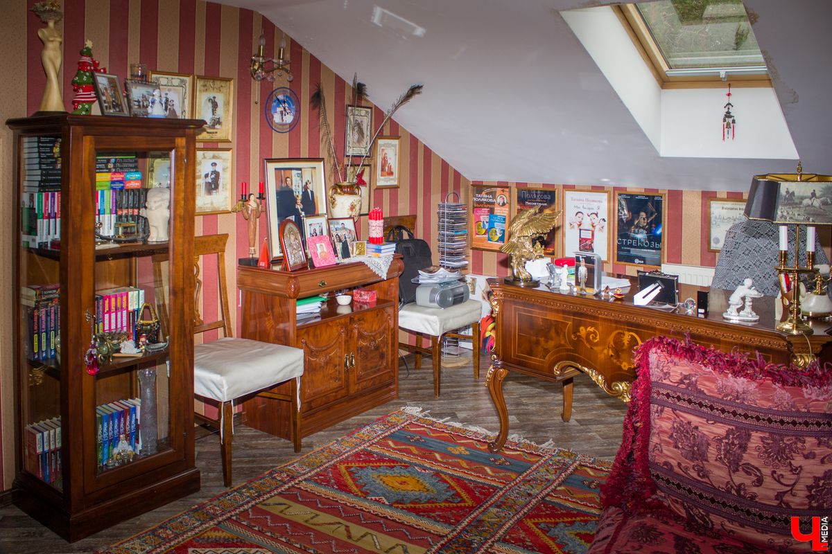 Интерьер дома писательницы Татьяны Поляковой
