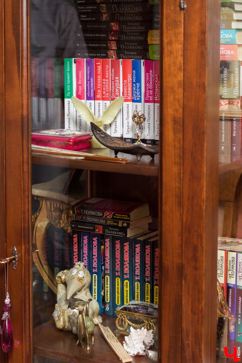 Интерьер дома писательницы Татьяны Поляковой
