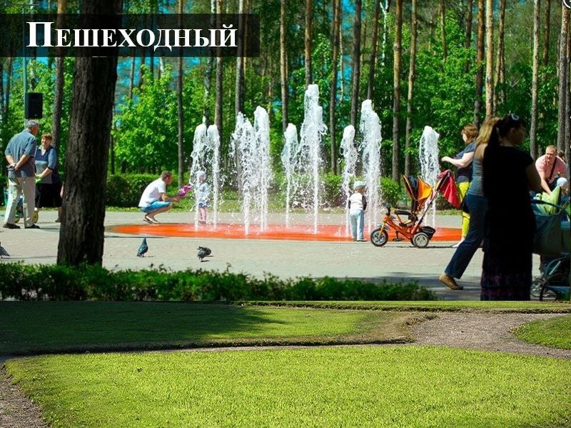 Эскиз нового пешеходного фонтана в Муроме