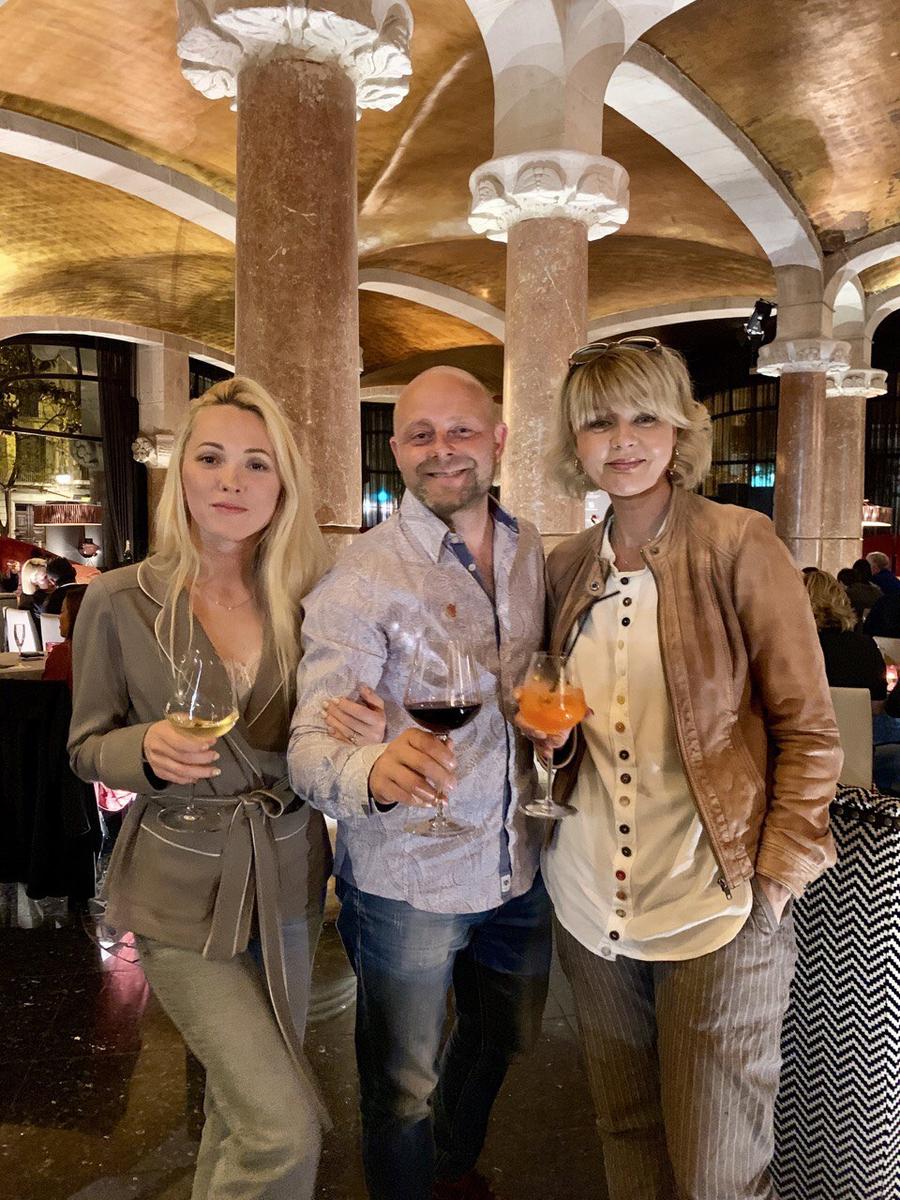 Игорь Воробей и Юлия Меньшова в Испании