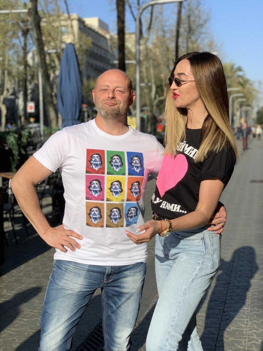 Игорь Воробей и Ольга Бузова в Испании