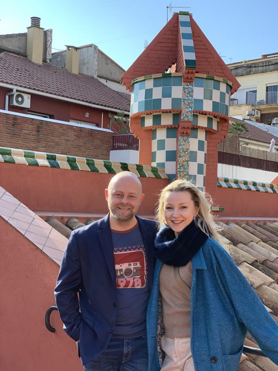 Игорь Воробей и Ольга Медынич в Испании